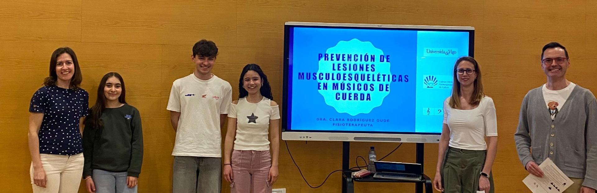 CMQ / Taller de Prevención de Lesións para instrumentos de Corda, con Clara Rodríguez Gude (10/4/2026)